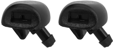 BASPHHH Scheibenwaschdüse Kompatibel mit Peugeot Für 206 1998- Für 407 2003-2010 Auto Frontscheibe Wischer Wasser Washer Jet Düsen 6438J2 6438E6