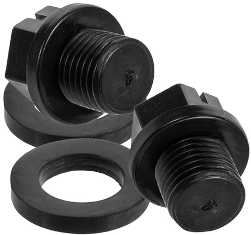 INOOMP 2sätze Gewinde-winterverschlussstopfen für Poolpumpen Poolstopfen mit Ring als Froststopfen Kompatibel mit Rücklaufstopfen und Filterablaufstopfen für Einbau und Aufstellpools