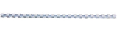 CombBind Plastikbinderücken 8mm, weiß, 100 Stück