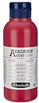Schmincke AKADEMIE Acryl color Karminrot 250 ml, 23 340 027