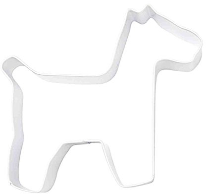 White Dog Cookie Cutter.
