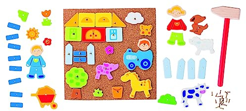 Goki 58555 - Hammerspiel - Farm, Gemischt