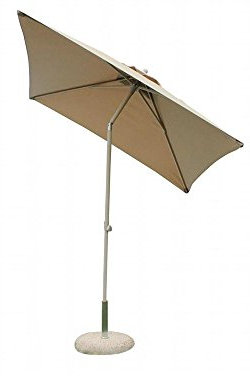 Ombrellone da Giardino 2 X 2 Palo Centrale Tortora per Esterno Ristorante Gelateria Bar Hotel Albergo