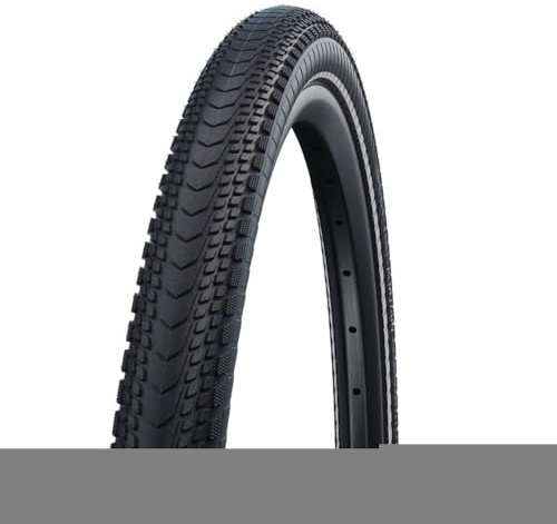 Schwalbe Reifen Marathon Almotion– Touringreifen 27.5/28 Zoll Fahrradreifen – ADDIX Green, RaceGuard Pannenschutz, E-50 / ECE-R75 für E-Bike und Trekking Fahrrad