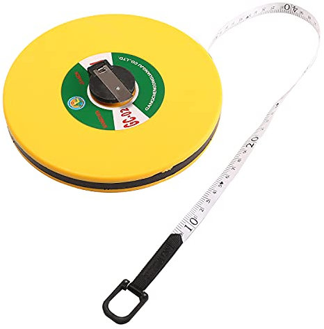Utoolmart Mètre à ruban en acier et cuir Portée maximale 20 m 50 m, UT190823J-0012, 50M