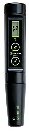Weedness Milwaukee pH51 Messgerät - Grow Anbau Indoor Outdoor Garten Pflanzen Wert Pooltester Teststreifen Pool pH-Meter Messen Wassertester Digital Aquarium Schwimmbad