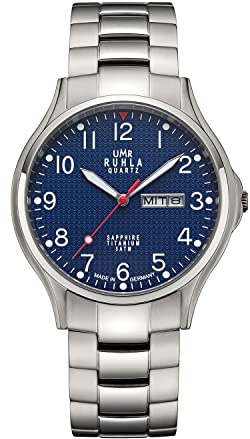 UMR RUHLA-Classic 90407, Armbanduhr, Herren, Quarz, Titan, 5 bar