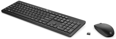 HP 235 WL Mouse and KB Combo Germany - G, Color Negro