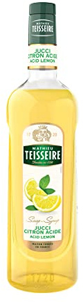 Sirope de limón ácido Mathieu Teisseire