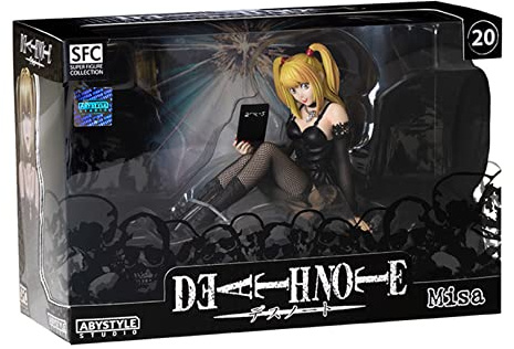 ABYSTYLE Studio Death Note Misa SFC Collectible PVC Figure Statue Anime Manga Figurine Home Room Office Décor Gift