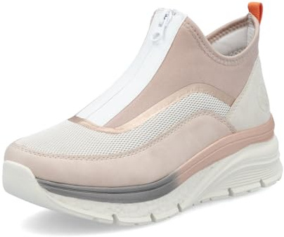 Rieker Damen Low-Top Sneaker 48053, Frauen Halbschuhe, lose Einlage