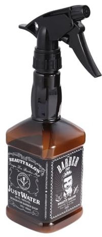 Ipetboom Botella De Spray Cabello De Pulverizadora De Plástico Para Peluquería Para Salones De Barbería y Uso Peluquería