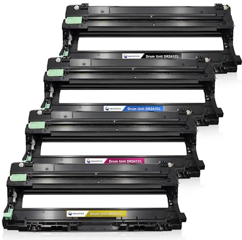 DR241CL Unidad de Tambor compatible con Brother DR-241 DR241 DR-241CL 4Pack