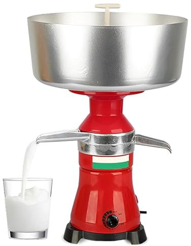 Séparateur de crème de lait frais, séparateur centrifuge de lait électrique, machine à crème professionnelle, matériau de qualité alimentaire, sûr et sain, réglable pour lait de brebis