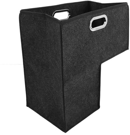 HOMSFOU Contenitore Portaoggetti Forma per Scale Cestino Portaoggetti Pieghevole per Vestiti Sporchi Organizer per Scale Multiuso Facile da Trasportare e Riporre