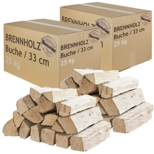 Brennholz Buche Kaminholz 33 cm Holz 50 kg Für Ofen und Kamin Kaminofen Feuerschale Grill Feuerholz Buchenholz Holzscheite Wood flameup