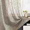 TERLYTEX Metallic Grey Sheer Vorhänge, Goldfolie Sparkle Glitter Sheer Vorhänge 96 Zoll Länge für Wohnzimmer, Stangentasche Sichtschutz Fenster Durchsichtige Vorhänge, 2 Paneele, Gold Grau