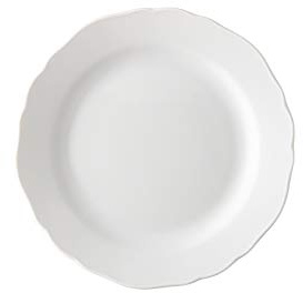 Hutschenreuther Maria Theresia 02013-80001-10017 brödtallrik 17 cm med fälg vit