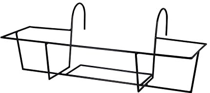 Artstone Blumenkastenhalter Amy eckig L55cm schwarz