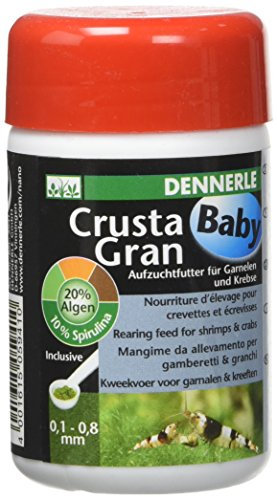 Dennerle CrustaGran Baby - Aufzuchtfutter für Garnelen und Zwergflusskrebse
