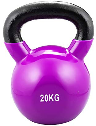 Trendy Sport Kugelglocke, Unisex, Erwachsene, Dunkelviolett, Einheitsgröße/20 kg