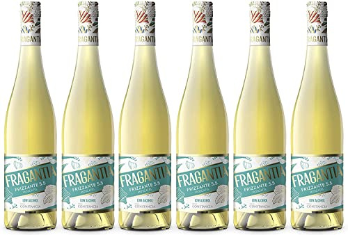 Finca Constancia Fragantia 5.5 - Vino Frizzante Blanco V.T. Castilla - 6 Botellas de 750 ml