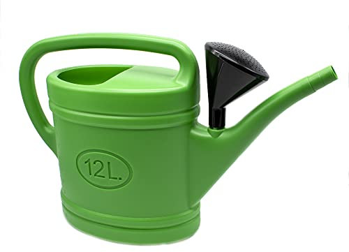 CABLEPELADO Regadera de plastico 12 litros (Verde)