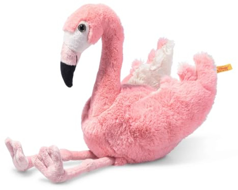 Steiff 063992 Soft Cuddly Friends Jill Flamingo 30cm, pink
