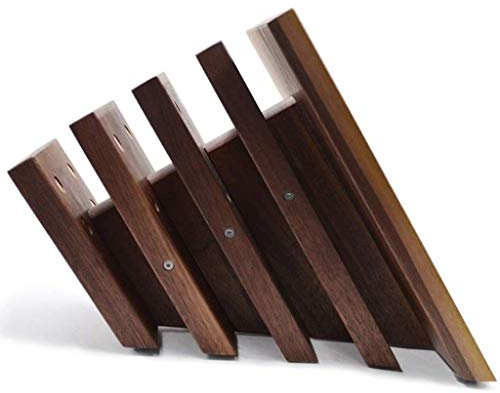 Portacoltelli da Cucina Slot - Ceppo per coltelli in Legno Coltelli Conservazione e portacoltelli universali per coltelli - Ceppo per coltelli in Legno