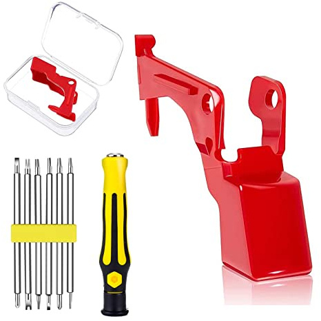 Interruttore di ricambio per aspirapolvere V11/V10,adatto per la riparazione di interruttori Dyson v11,pulsante di attivazione extra forte,compatibile con Dyson V11 V10 (con accessori per cacciavite)