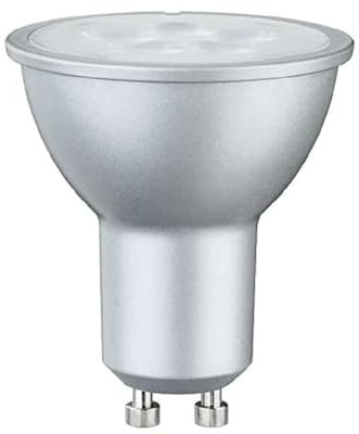 Paulmann 28976 Standard 230V LED Reflektor GU10 230V 1er-Pack 6,5W 425lm 51mm Alu Kunststoff 2700K - Warmweiß Leuchtmittel