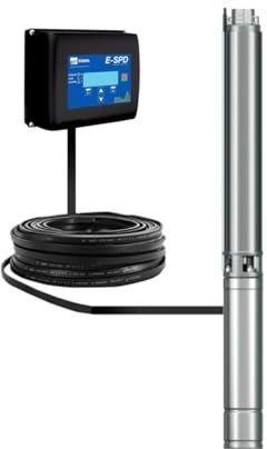 ELETTROPOMPA POMPA SOMMERSA DAB S4 6-10 HP1.5 140LT/MIN V230 V400 6BAR (V230+CAVO35MT+INVERTER)