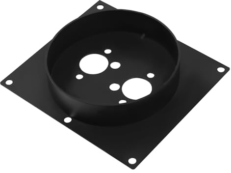 Diesel Heater Turret Planar, Chinese Stainless Steel Diesel Heater Mounting Plate Bracket Turret Planar, Auxiliary Heating High Strength Rustproof for Eberspacher Heater (60mm)