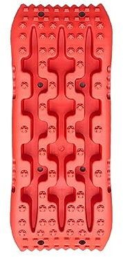Offroad-Traktionsbretter, automatische Bergungsspuren, tragbare Reifen-Traktionsmatten, Reifenleiter, ideal, um Ihr Auto von Schnee, Eis, Schlamm und Sand zu befreien (Farbe: Schwarz-1 Stück, Größe: