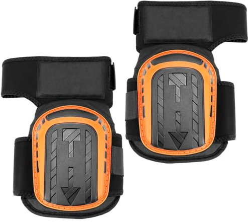 QWORK® Knieschoner, Verstellbare Knieschoner, Knieschoner Arbeiten, Knieschoner Gartenarbeit für Männer und Frauen