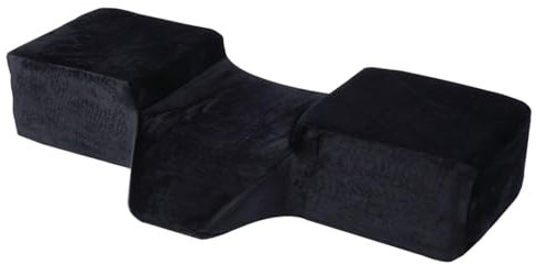 Wimpernkissen für Wimpernverlängerungen - Salon Wimpernverlängerung Nackenkissen - Memory Foam Ergonomisch Kurve Wimpernverlängerung Kissen mit Aufbewahrungstasche zum Schutz des Nackens