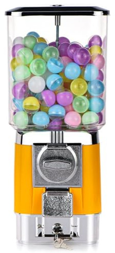 Distributeur automatique de bonbons pour enfants avec boules vides et jetons, distributeur de bonbons à monnaie pour magasins de jeux et amusement