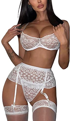 Tuta Trasparente Donna Donna Rosso Sexy Lingerie Perizoma A Taglio con Ferretto in Pizzo Floreale Smerlato 2 Pezzi Lingerie Sexydonna Sexy Hot Sesso Aperto