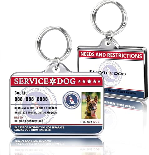 toyofmine Hundemarke mit Bedruckt