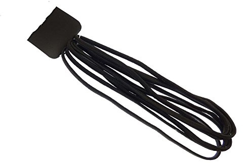 Mytoptrendz® Thin Elastic Headband Skinny Slim Headwraps Long Stretchy Hair Bands Head Bands Black Pack of 6