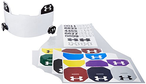 Under Armour Standard-Fußball-Helmvisier, transparent
