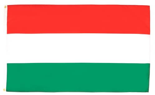 BANDIERA UNGHERIA 150x90cm - GRAN BANDIERA UNGHERESE 90 x 150 cm Poliestere leggero - Bandiere - AZ FLAG