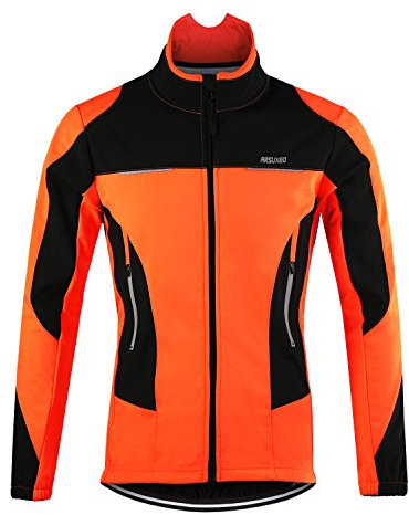 M.Baxter Fahrradbekleidung Herbst Winter Fahrrad Trikot Regenjacke Wasserdicht Winddicht Atmungsaktiv Warm Fleece Jacke