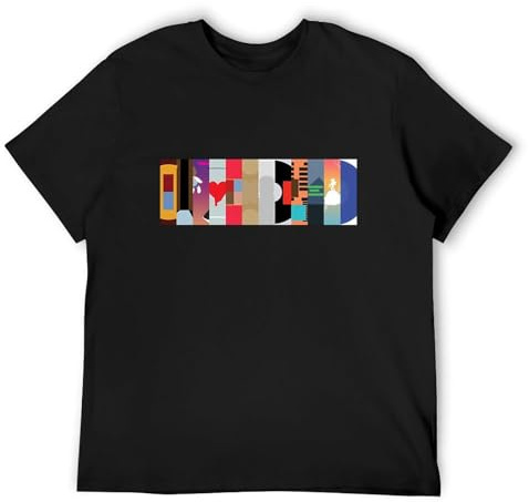 T-Shirt Kanye Tee Big West Event Boy Shirts Neuheit Geschenk Men's T Shirt T-Shirt Black M