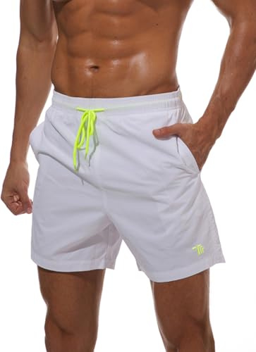 donhobo badshorts för män snabbtorkande badbyxor pojkar strandshorts boardshorts strand shorts fritid sport kort byxor