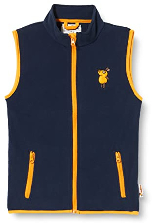 Playshoes Fleece Weste, Giacca in Pile Unisex - Bambini e ragazzi, Blu (Navy The Mouse), 92