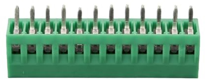 Connettore universale a morsettiera a vite da 10 pin 2,54 mm con passo verde PCB da 10 pin/set
