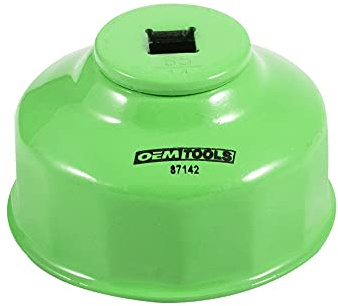 OEMTOOLS 87142 Chiave per filtro olio da 65 mm a 14 scanalature, per rimuovere il filtro dell'olio dell'auto, previene scivolamenti e spelature, chiave per filtro auto da 3/8, strumenti per cambio
