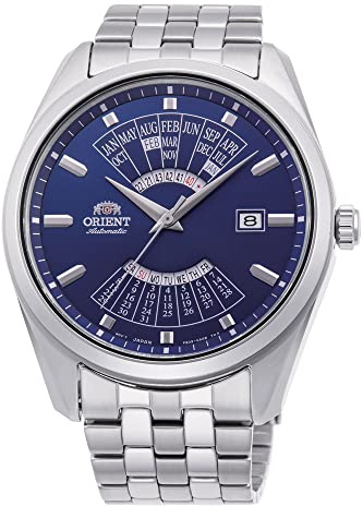 Orient Multi Year Calendar Herren-Armbanduhr Automatik Handaufzug Mechanisch Casual
