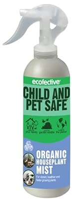 Ecofective ECF0085 Child & Pet Safe Organic Houseplant Mist, 250ML